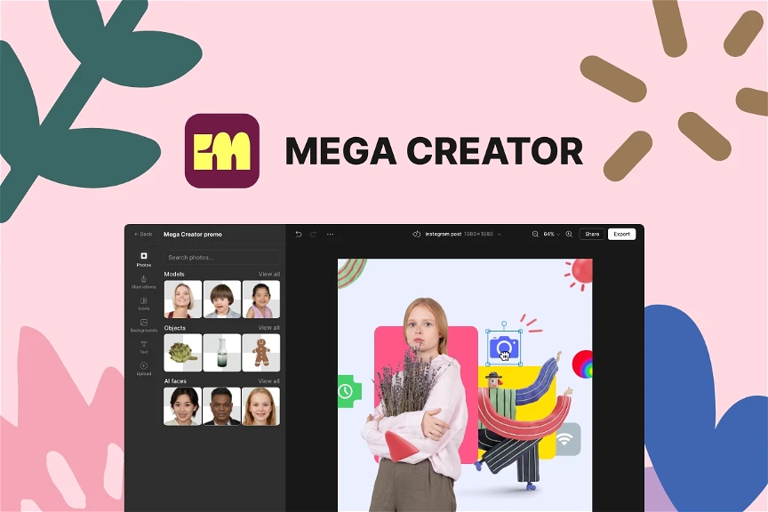 screenshot of Mega Creator